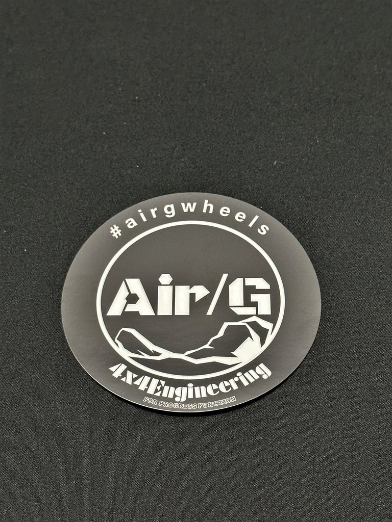 Air/Gサークルステッカー(80パイ)