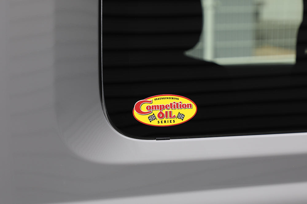 コンペティションオイルステッカー | フォーバイフォー