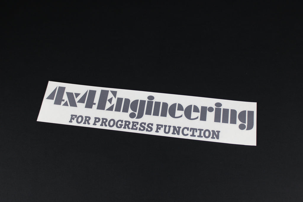 4x4Engineeringロゴステッカー (抜き文字タイプ)